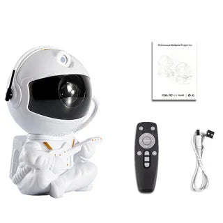 Projector Astronaut 3.0  Night Light Starry Sky Star USB LED Room Lamp With Remote Control Children Gift D