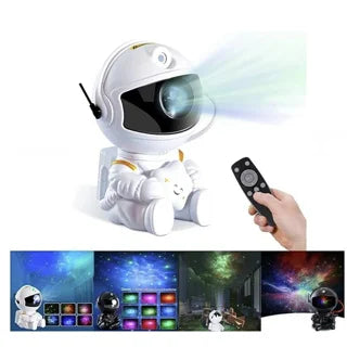 Projector Astronaut 3.0  Night Light Starry Sky Star USB LED Room Lamp With Remote Control Children Gift D