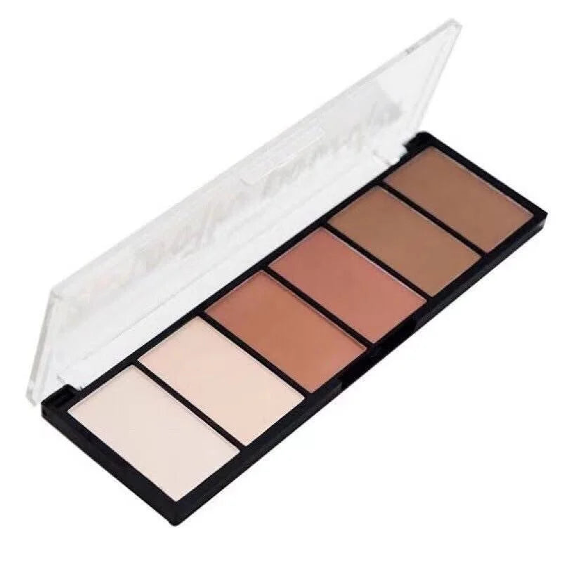 Paleta De Pó Iluminador/Bronzeador/Contorno Luisance 06 Cores