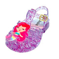 Sandália menina glitter sereia calçados infantil bebê Juju shoes