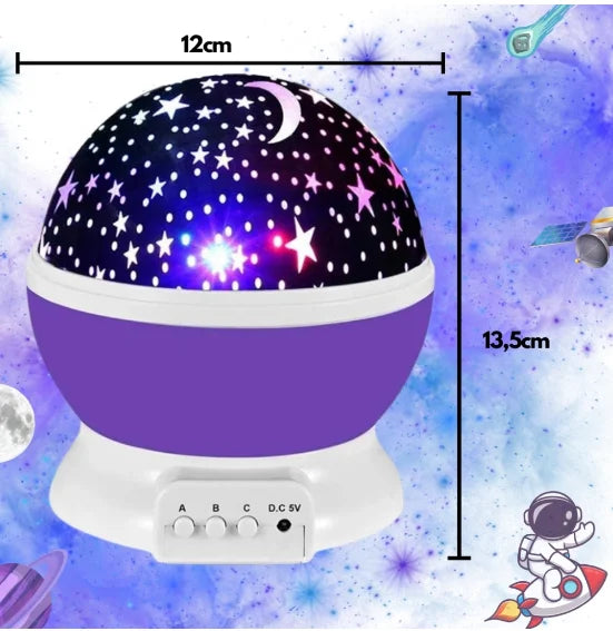 Luminaria Projector Lampshade 360 Star Projector