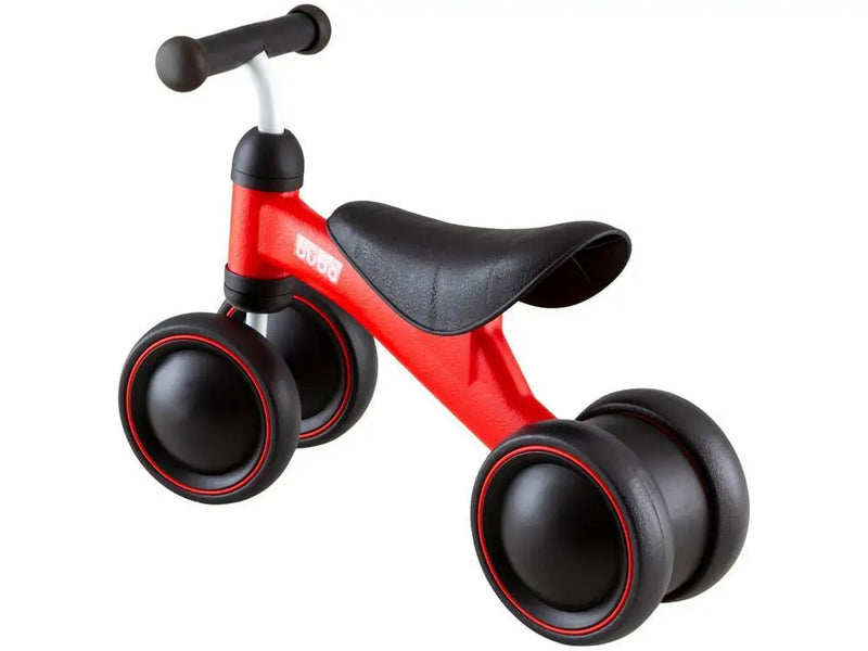 Bicicleta de Equilíbrio Infantil Buba 4 Rodas Vermelho