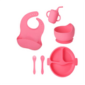 Kit de Alimentação Silicone Infantil 5 Peças