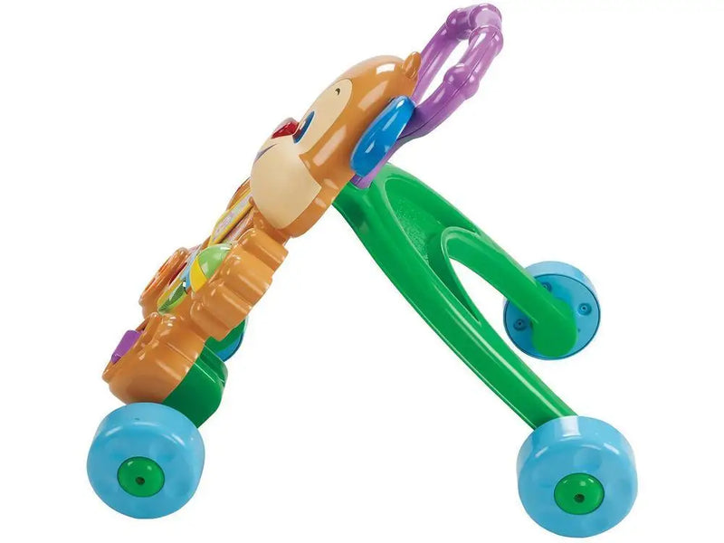 Andador para Bebê de Empurrar Musical Fisher-Price Aprender e Brincar Cachorrinho