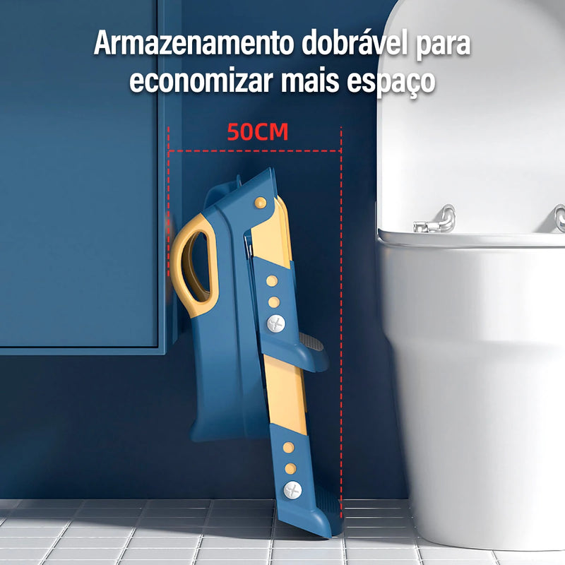 Assento Sanitário de Treinamento Potty Com Escada de Escadote Para Crianças