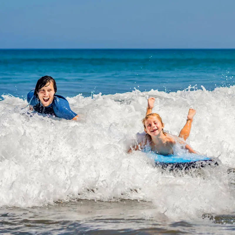 Bodyboard inflável prancha oceano impresso bóia kickboard