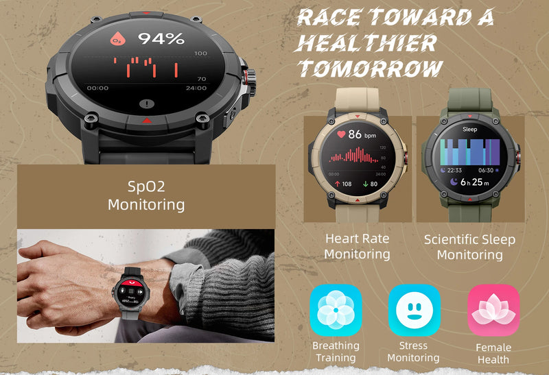 smartwatch relogios masculino relogios feminino relógio alexa MASX Oasis X Relógio inteligente com GPS premium Tela Ultra HD GPS integrado Hi-Fi Bluetooth