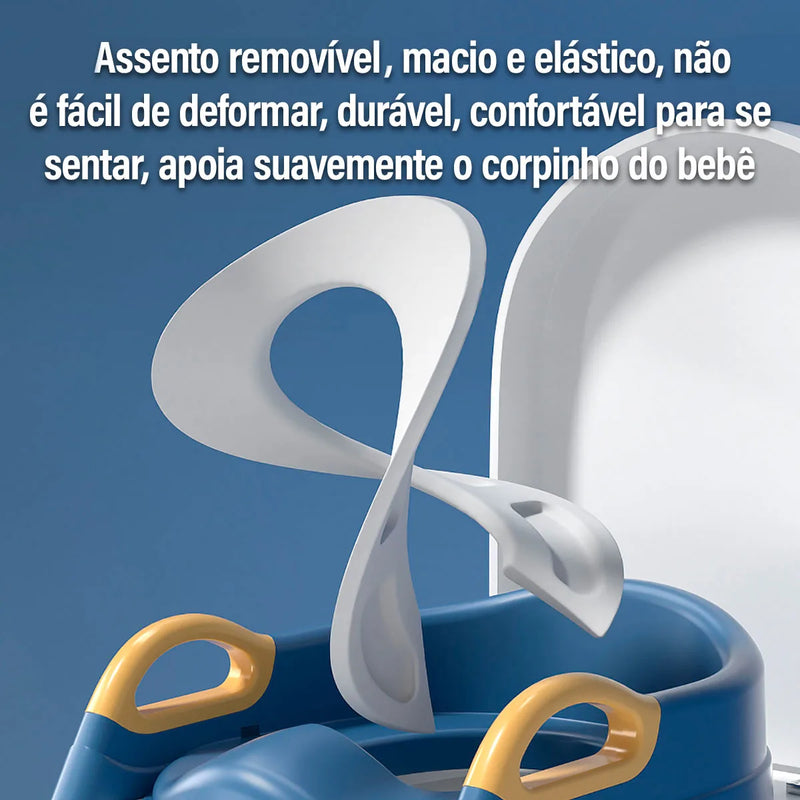 Assento Sanitário de Treinamento Potty Com Escada de Escadote Para Crianças