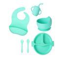 Kit de Alimentação Silicone Infantil 5 Peças